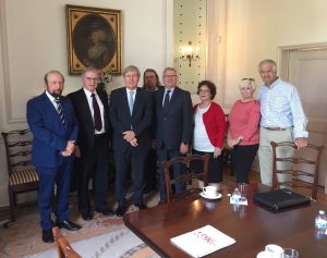 IAUC Leaders Discuss Brexit and Good Friday Agreement With Irish Ambassador